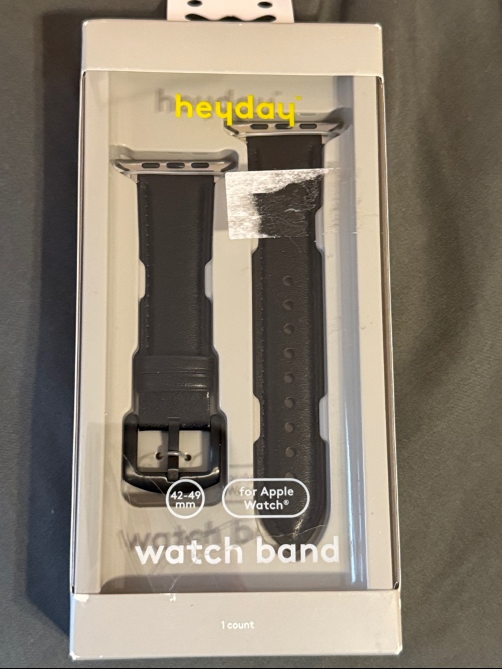 heyday Black Watch Band‎ for Apple Watch